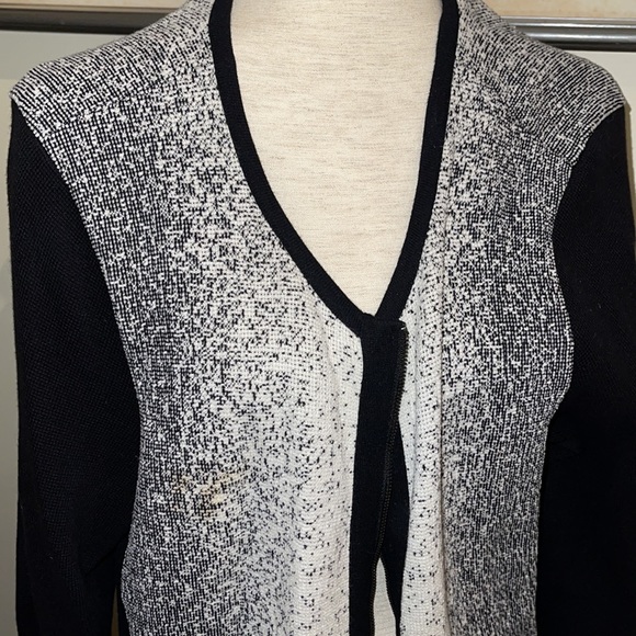 Excellent Patterned Grey White & Black Suit Jacket - Picture 5 of 10